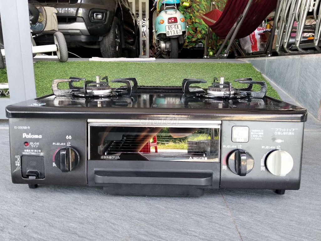 Bếp gas Paloma mặt men Đen. Mua bán Bếp, lò, đồ điện nhà bếp tại Quận Thốt Nốt Cần Thơ được đăng bởi AN and TÔN hình 1