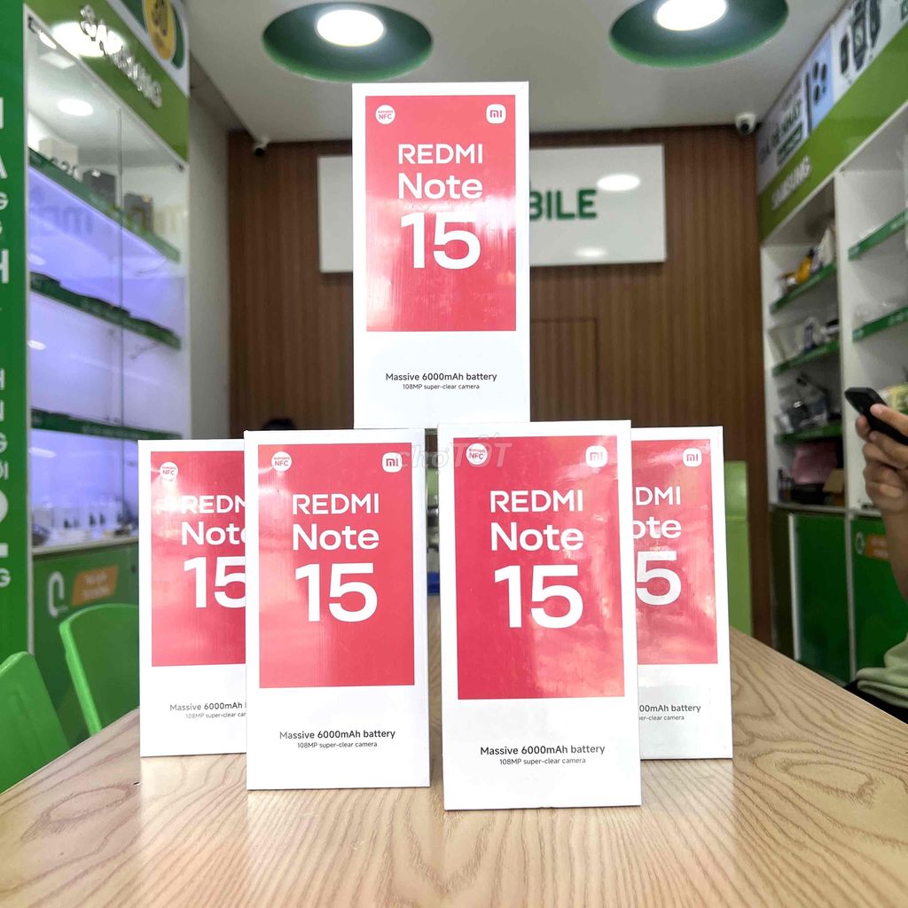 Xiaomi Redmi Note 15 128GB Tím, Đen, Xanh. Mua bán Điện thoại tại Quận Ngô Quyền Hải Phòng được đăng bởi lê thanh thuỷ hình 1