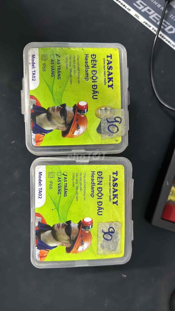 Đèn đội đầu TASAKY TA02 Trắng Chống nước. Mua bán Đèn tại Quận Tân Bình Tp Hồ Chí Minh được đăng bởi Lê Hoàng hình 1