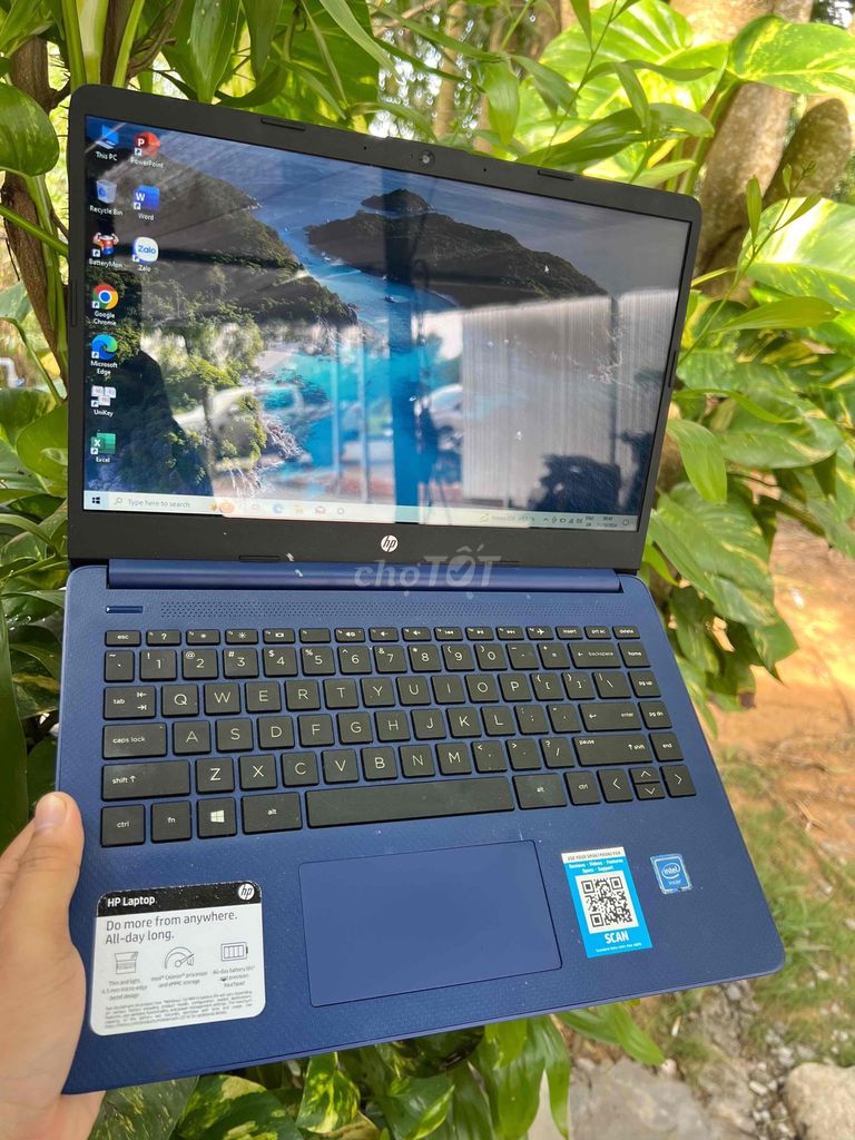 🍇 Laptop HP 14 N4020/ Ram 4GB/Ssd 64G đẹp 99%