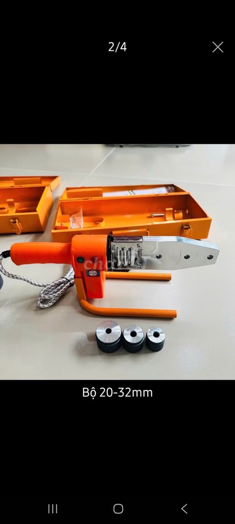 Máy hàn nhiệt 20-32mm Cam. Mua bán Đồ chuyên dụng, Giống nuôi trồng tại Thành phố Đông Hà Quảng Trị được đăng bởi Go Ku hình 1