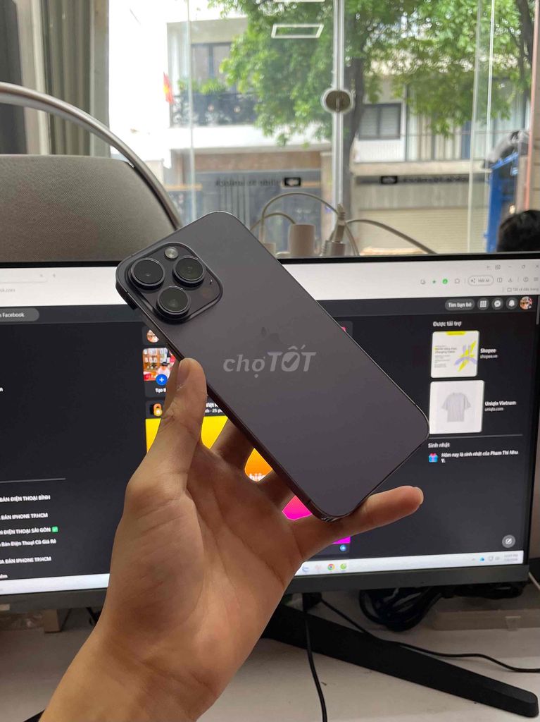 Apple iPhone 14 Pro Max 128GB Tím Đã sử dụng. Mua bán Điện thoại tại Quận Tân Phú Tp Hồ Chí Minh được đăng bởi Hồ Dũng hình 1