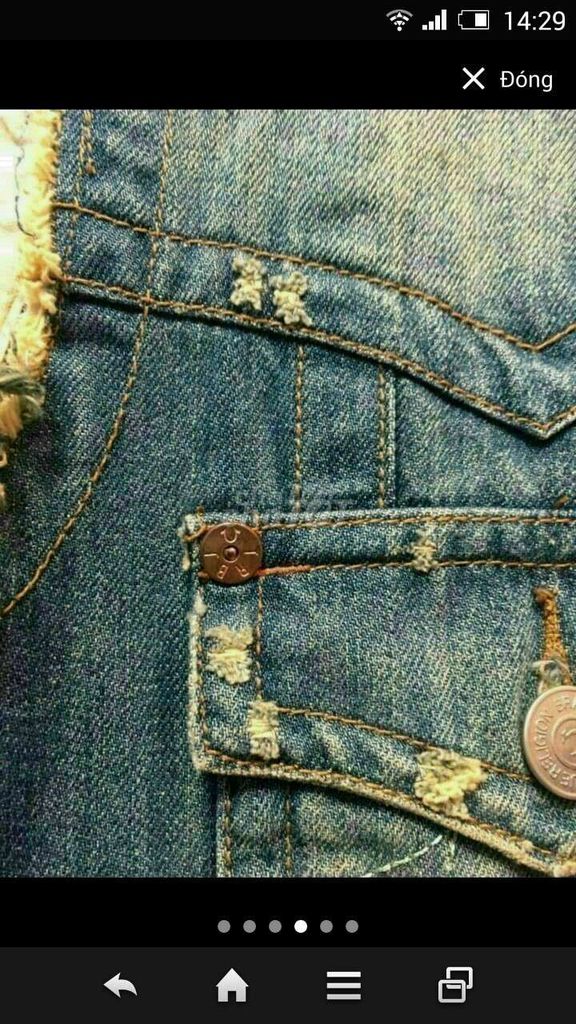 Jacket Jean: True Religion. Size S. Chính Hãng Usa