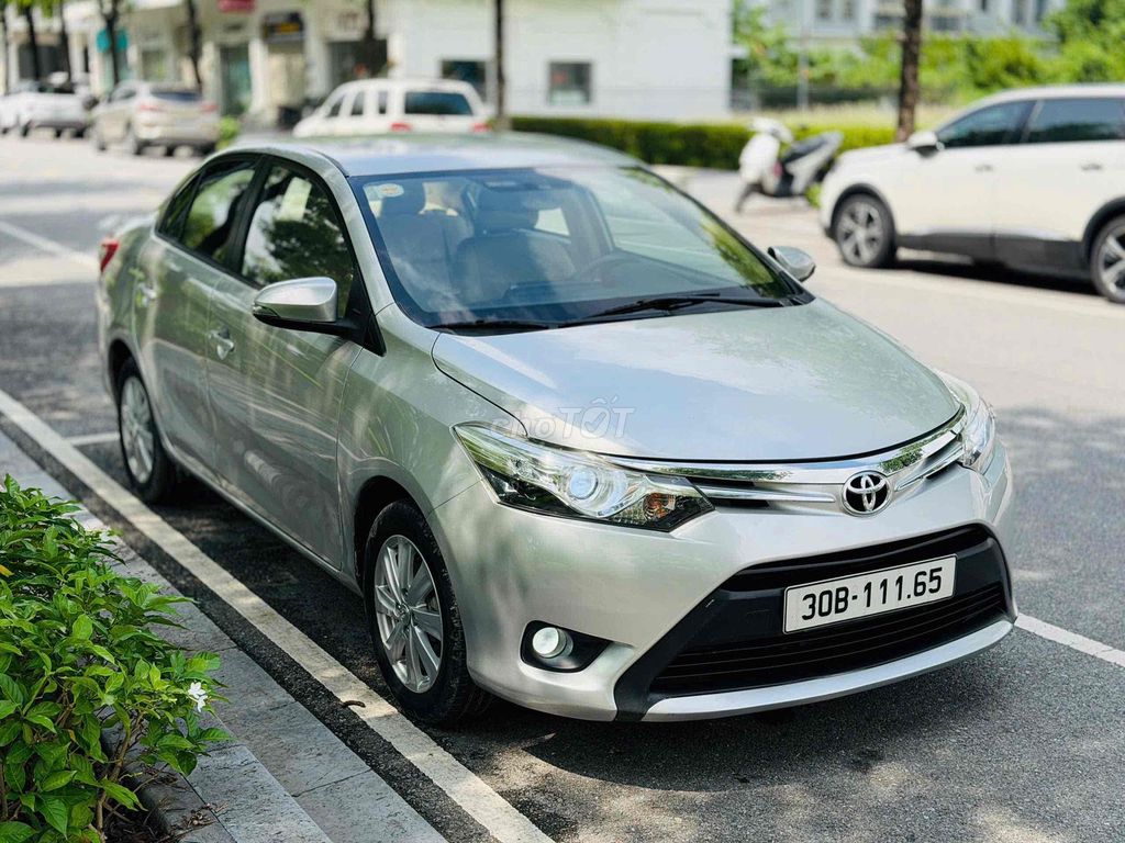 Toyota Vios G 2017 АКПП Серебристый