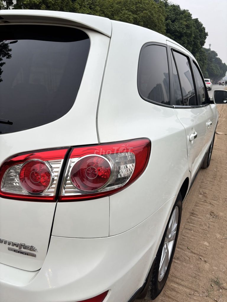 Hyundai Santa Fe 2011 Trắng nhập khẩu Mỹ. Mua bán Ô tô tại Quận Hà Đông Hà Nội được đăng bởi Vinh  hình 1