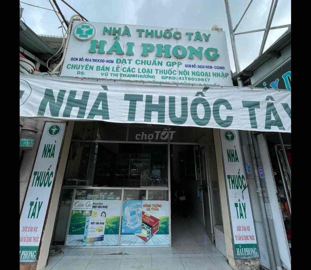 Bán nhà mặt tiền bình chánh