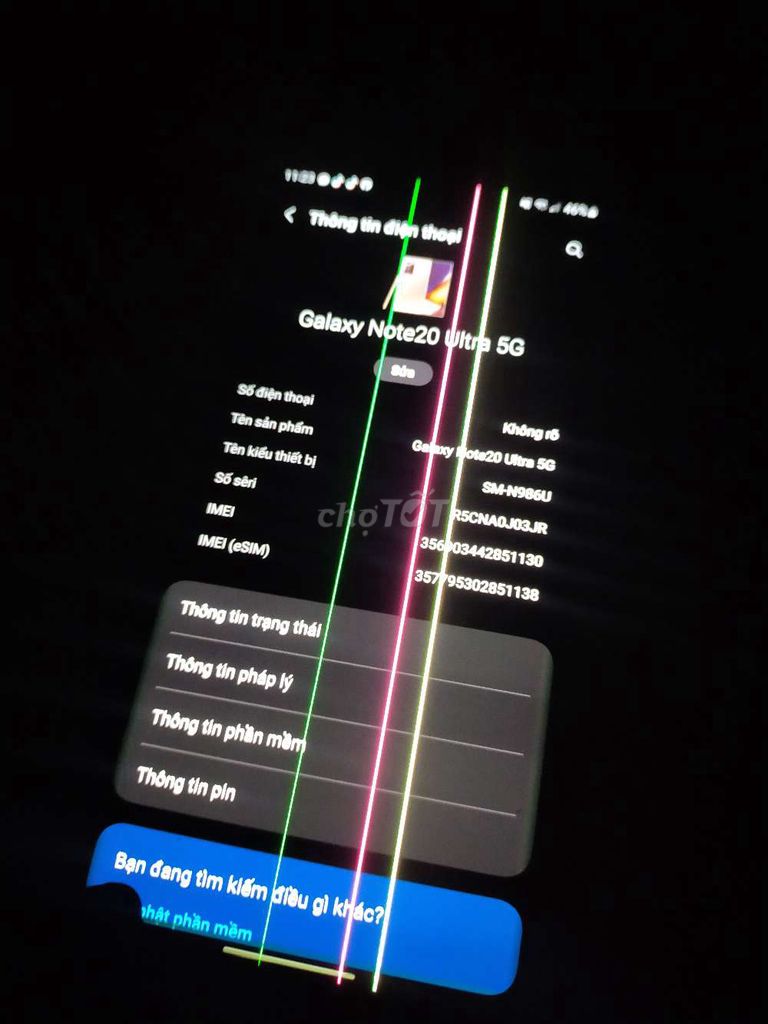 Samsung Galaxy Note 20 Ultra 5G 12GB/128GB. Mua bán Điện thoại tại Huyện Mỏ Cày Nam Bến Tre được đăng bởi Trao Đổi Trải Nghiệm hình 1