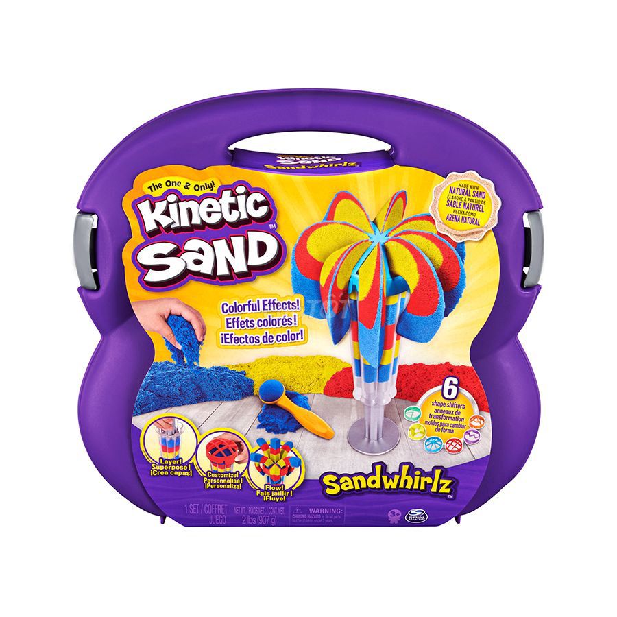 Bộ va li đồ chơi cát động lực Kinetic Sand Lễ Hội