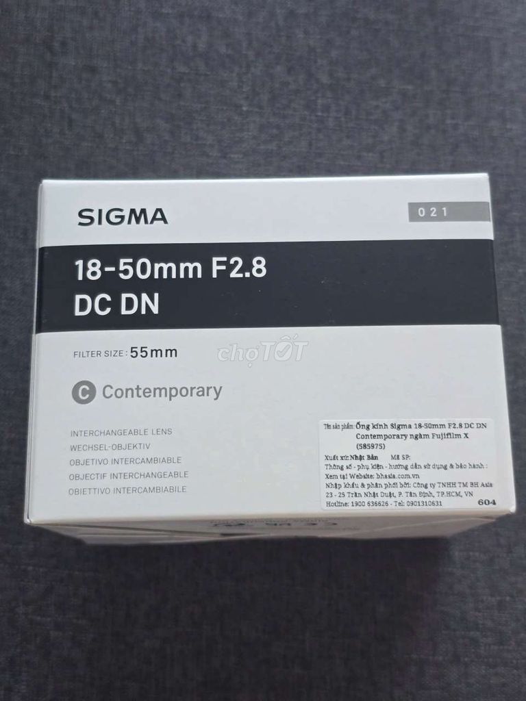 Lens Sigma. Mua bán Máy ảnh, Máy quay tại Quận Tân Phú Tp Hồ Chí Minh được đăng bởi Nguyễn Huy Thành hình 1