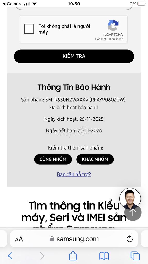 Tai nghe (Seal) Samsung Galaxy Buds 3 Pro Trắng. Mua bán Tivi, Âm thanh tại Quận 8 Tp Hồ Chí Minh được đăng bởi Trọng Dương hình 1