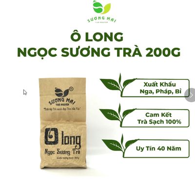 Ô LONG NGỌC SƯƠNG TRÀ 200G - SƯƠNG MAI. Mua bán Đồ ăn, thực phẩm và các loại khác tại Quận Hoàng Mai Hà Nội được đăng bởi Siêu thị Anh Tú 88