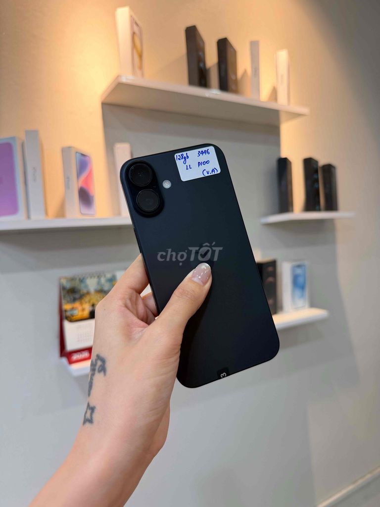 16 Plus 128Gb Quốc Tế Pin 100 zin Full. Mua bán Điện thoại tại Quận Thanh Xuân Hà Nội được đăng bởi T Mobile  hình 1