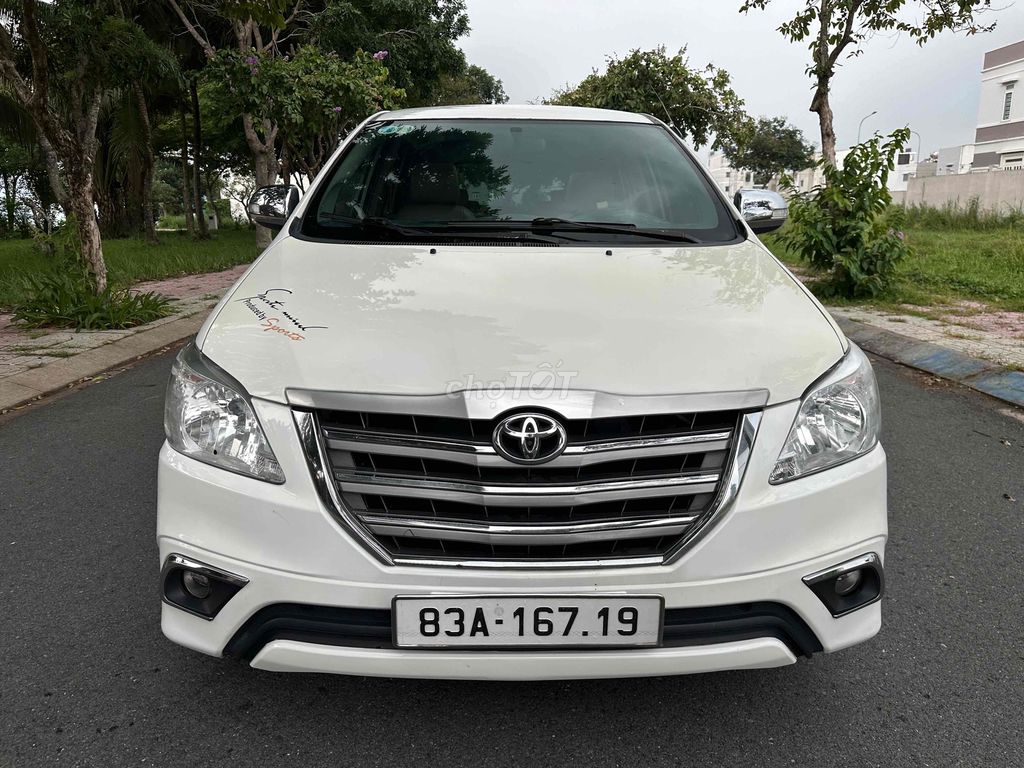 Toyota Innova 2016 Bản E Trung. Máy Zin. 269 Triệu