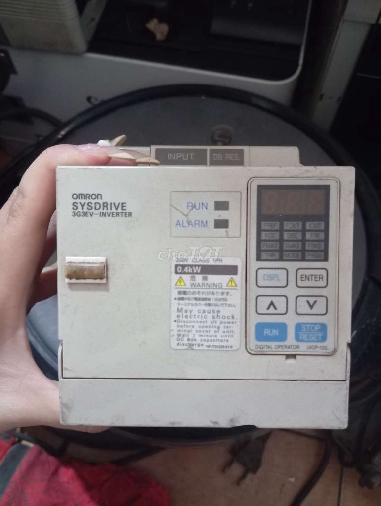 Biến tần Omron SYSDRIVE 3G3EV-INVERTER . Mua bán Đồ chuyên dụng, Giống nuôi trồng tại Quận Gò Vấp Tp Hồ Chí Minh được đăng bởi mymy thanh lý đồ cũ nk hình 1