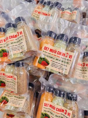 SET MUỐI CHẤM 3 Vi Mini. Mua bán Đồ ăn, thực phẩm và các loại khác tại Huyện Châu Thành Tiền Giang được đăng bởi Kha Hse