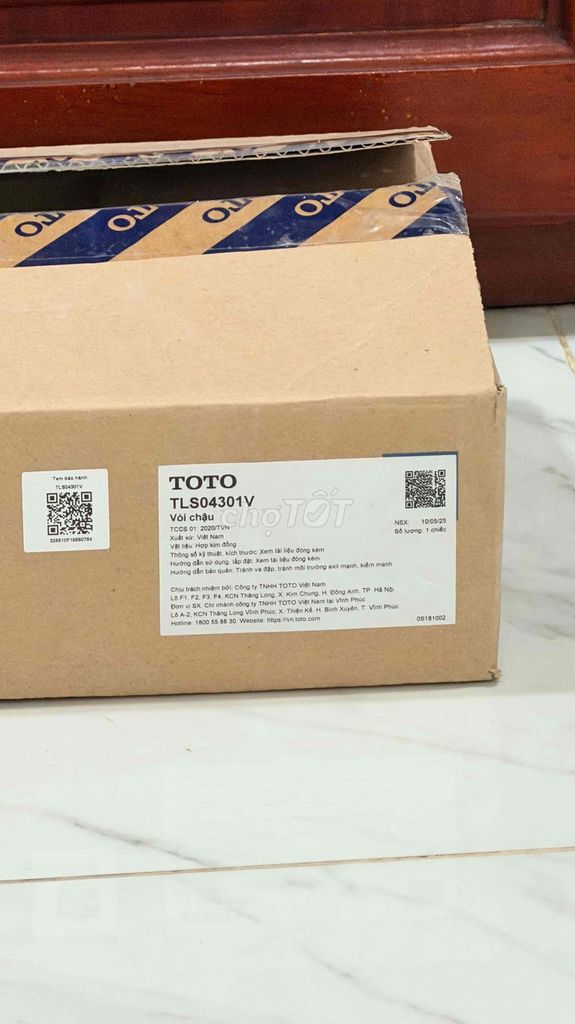 Vòi chậu TOTO TLS04301V Bạc. Mua bán Thiết bị vệ sinh, nhà tắm tại Quận Bình Tân Tp Hồ Chí Minh được đăng bởi Lộc hình 1
