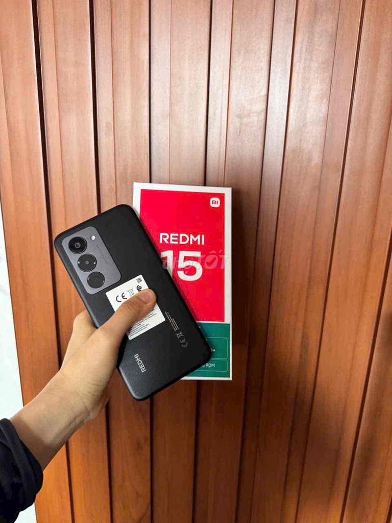 Xiaomi Redmi 15 8GB/128GB Đen pin7000 bhanh t11/27. Mua bán Điện thoại tại Thành phố Buôn Ma Thuột Đắk Lắk được đăng bởi phuong smarphone hình 1