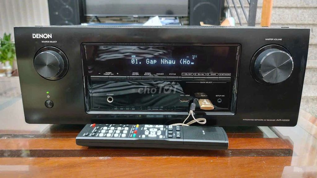 Bán amply DENON AVR-X2000 xách tay Nhật về