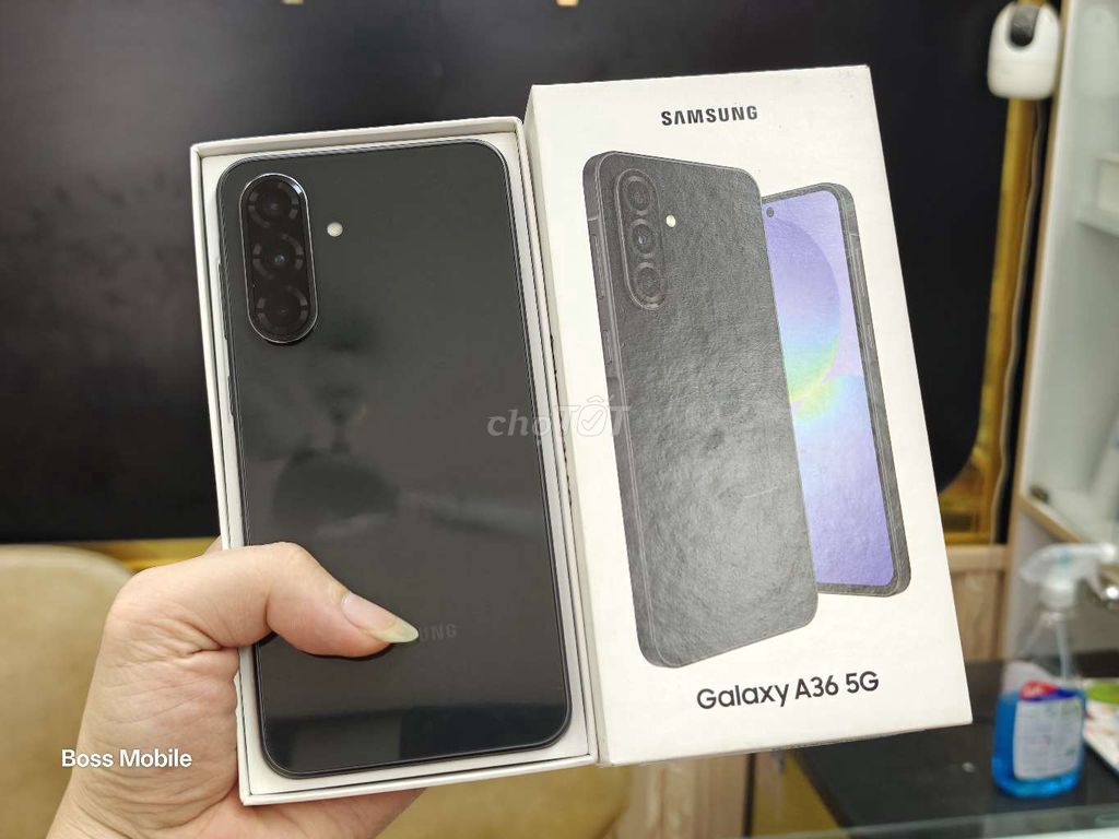Samsung A36 5G 128GB Đen fullbox BH 7/2026. Mua bán Điện thoại tại Quận Hai Bà Trưng Hà Nội được đăng bởi Boss Mobile hình 1