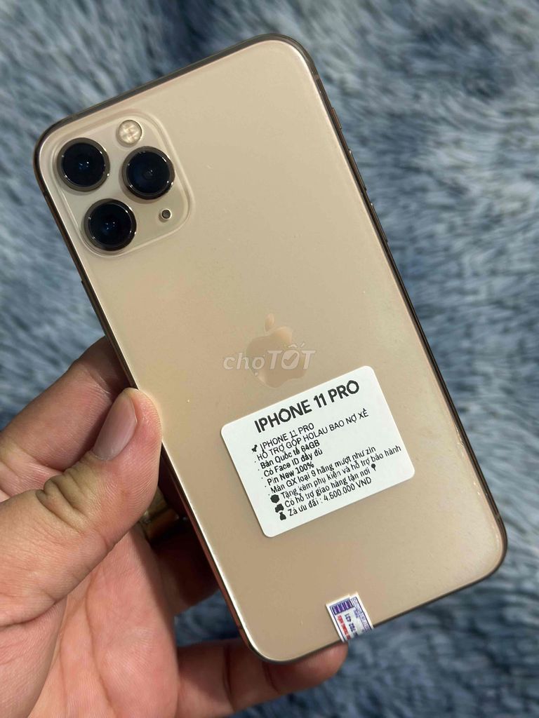 IPHONE 11 PRO 64GB màn GX 9 hãng loại sịn. Mua bán Điện thoại tại Huyện Trảng Bom Đồng Nai được đăng bởi Hồ Trung Hiếu hình 1