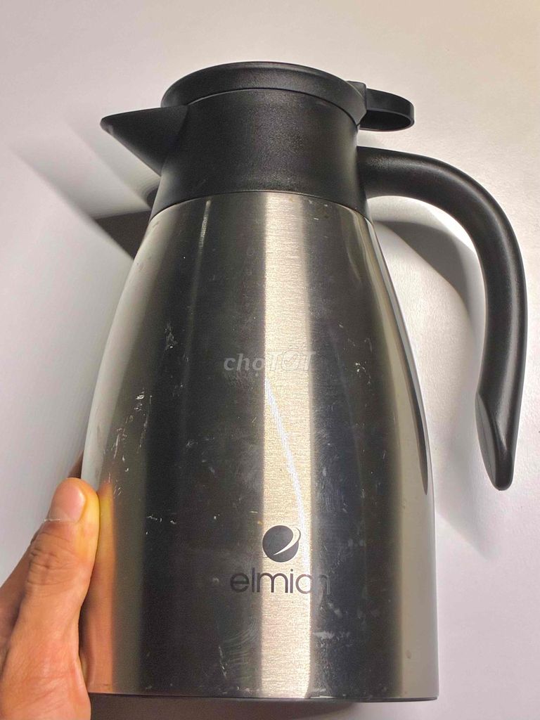 Bình giữ nhiệt Elmich Inox 304 2L Bạc. Mua bán Dụng cụ nhà bếp tại Quận Liên Chiểu Đà Nẵng được đăng bởi Lê Thanh Đức hình 1