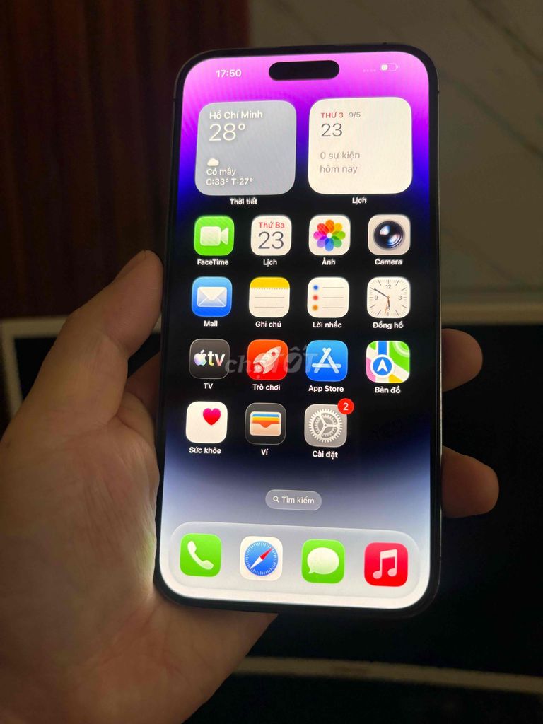 iphone 14promax 128g zin áp vna quốc tế tím. Mua bán Điện thoại tại Quận Lê Chân Hải Phòng được đăng bởi hoang anh hình 1