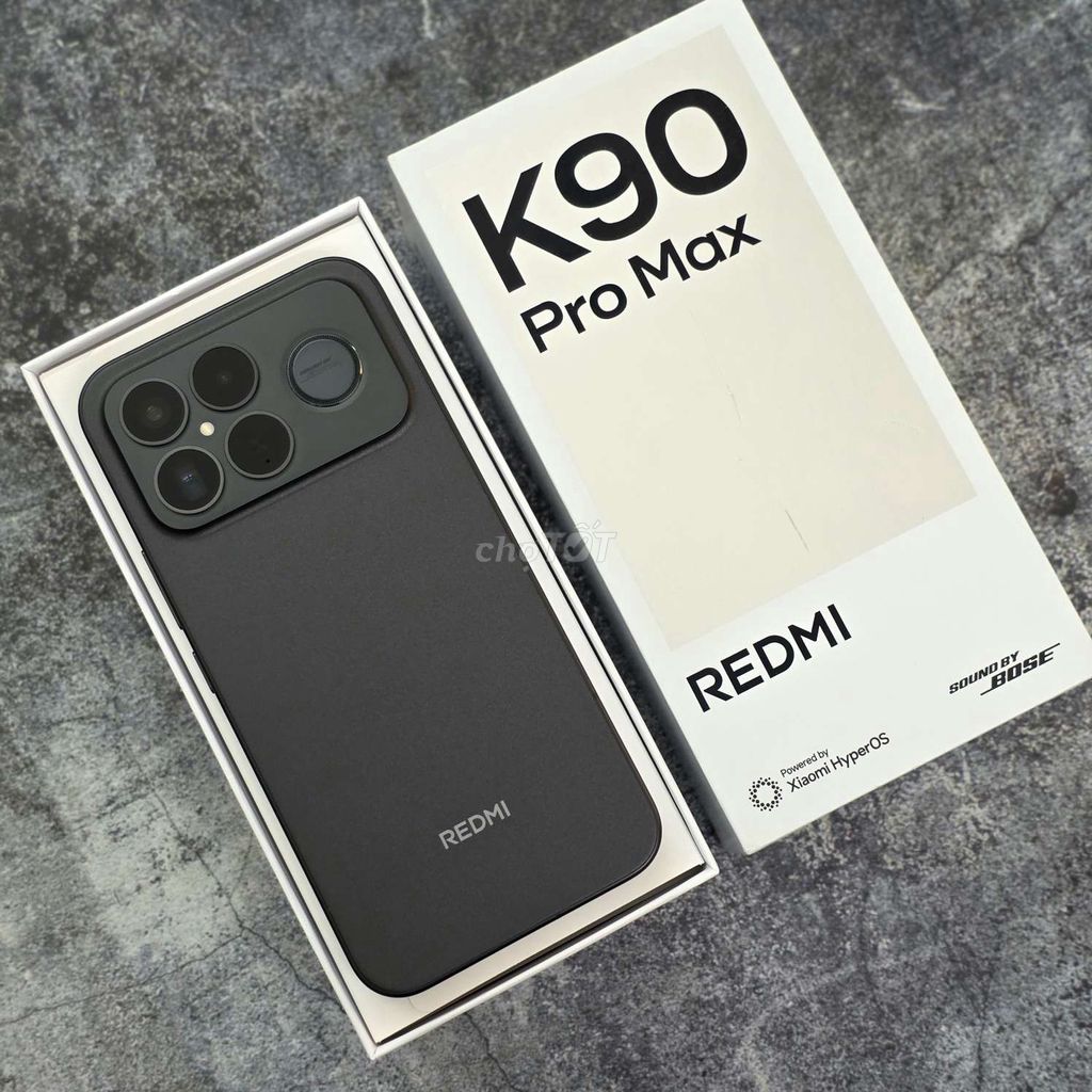 Xiaomi Redmi K90 Pro Max 5G Màu đen Fullbox. Mua bán Điện thoại tại Quận Thanh Khê Đà Nẵng được đăng bởi Tú MB hình 1