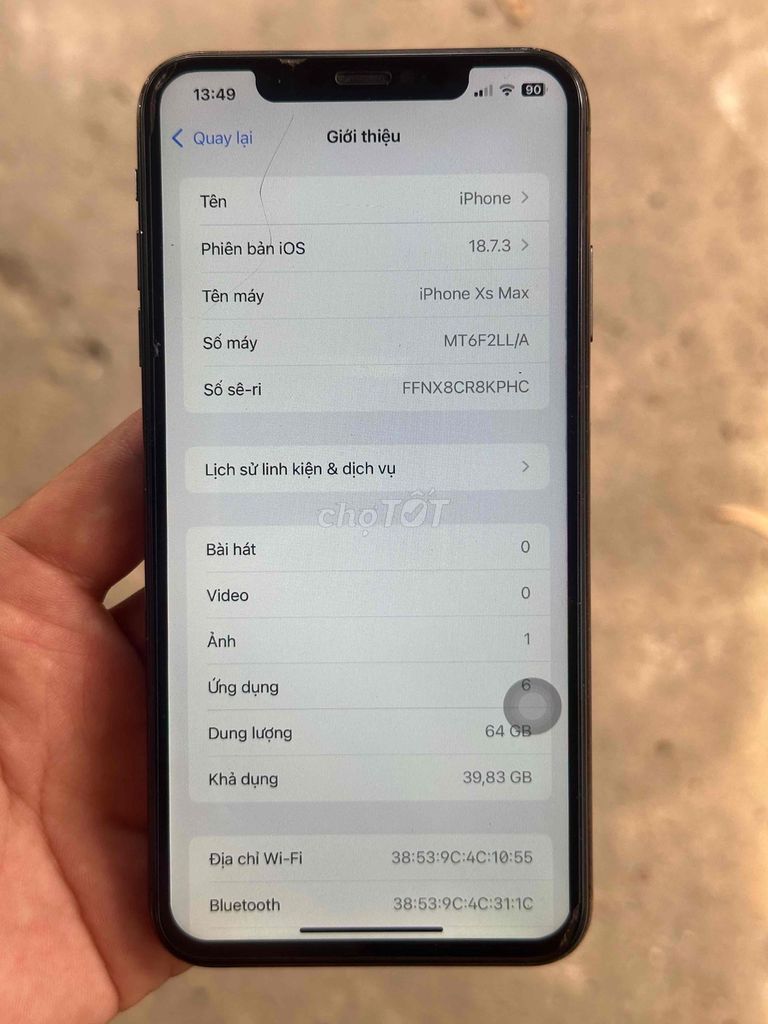 mình cần bán iphone xsmax quốc tế 64 gb qua sử dun. Mua bán Điện thoại tại Thành phố Thuận An Bình Dương được đăng bởi Huỳnh Trần hình 1