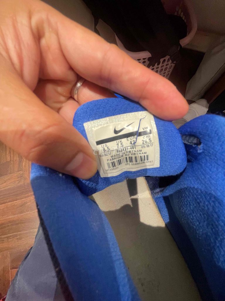 Giày thể thao Nike Nam size 42 Xanh. Mua bán Giày dép tại Quận Long Biên Hà Nội được đăng bởi Mr Quang hình 1