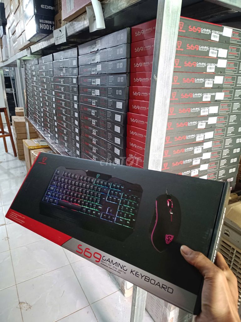 Combo bàn phím chuột Motospeed S69. Mua bán Phụ kiện (Màn hình, Chuột...) tại Quận Tân Bình Tp Hồ Chí Minh được đăng bởi Hợp Thành Thịnh hình 1