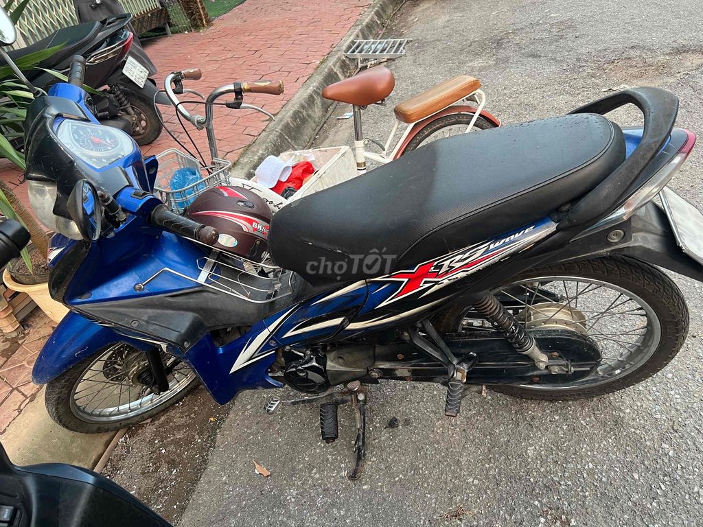 Honda Wave RS, сине-черный, полуавтомат