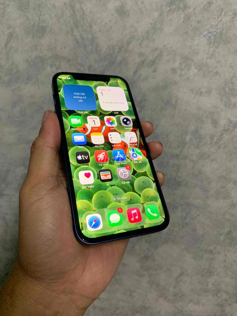 Apple iPhone 12 128GB Xanh Nứt lưng, màn lk. Mua bán Điện thoại tại Thành phố Biên Hòa Đồng Nai được đăng bởi LUCAS 6868 hình 1