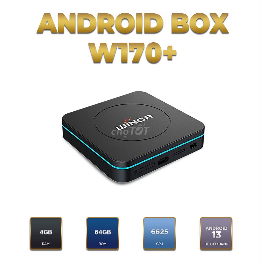 Android Box Winca W170+ 4GB/64GB. Mua bán Phụ kiện (Màn hình, Chuột...) tại Quận 8 Tp Hồ Chí Minh được đăng bởi Gia Bảo hình 1