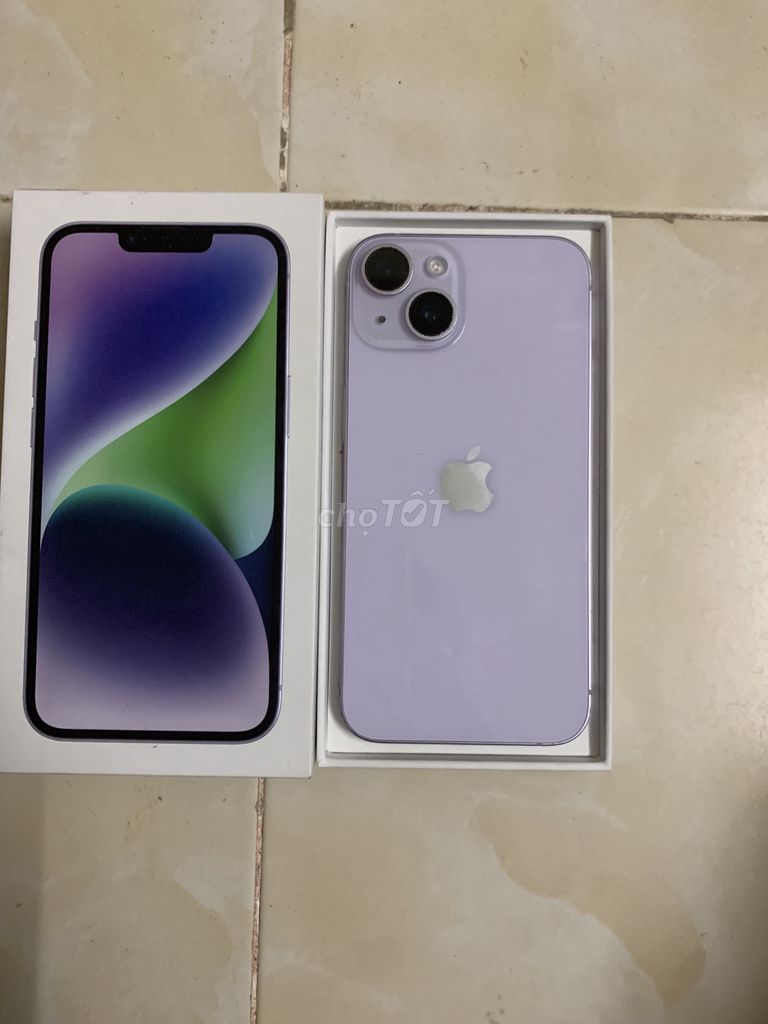iPhone 14 128GB Tím 98%. Mua bán Điện thoại tại Quận Hoàng Mai Hà Nội được đăng bởi Thành Tuấn hình 1
