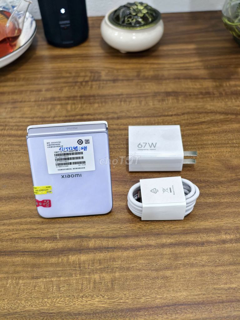 Xiaomi Mix Flip 2 12/512 Tím sạc 67w có ship COD. Mua bán Điện thoại tại Quận Ba Đình Hà Nội được đăng bởi Android Top hình 1