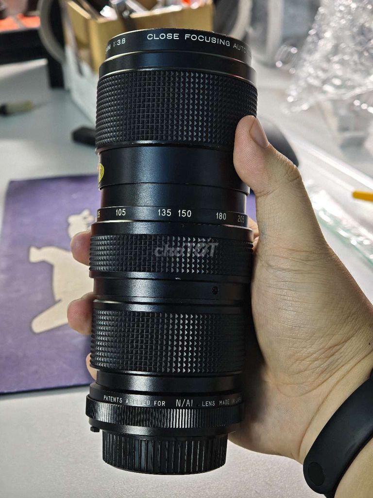 Ống kính lens Vivitar 75-205mm f/3.8 Nikon F Đen. Mua bán Máy ảnh, Máy quay tại Quận 11 Tp Hồ Chí Minh được đăng bởi Nguyễn quốc đạt  hình 1