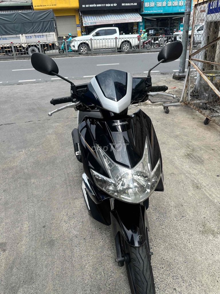 Honda Air Blade FI 2009 Черно-серебристый