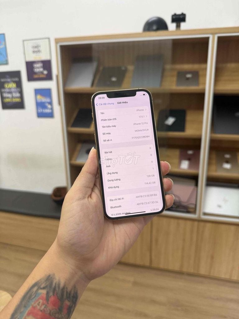 Apple iPhone 12 Pro QTE 128GB Zin Nguyên Bản. Mua bán Điện thoại tại Quận Đống Đa Hà Nội được đăng bởi Hà Nội Mobile Bao Duyệt Nợ Xấu hình 1