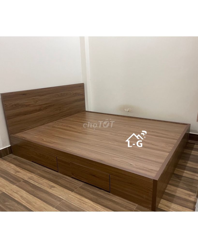 GIƯỜNG GỖ++GIƯỜNG GỖ MDF@@GIƯỜNG GỖ ĐẸP~~GIƯỜNG GỖ. Mua bán Giường, chăn ga gối nệm tại Thành phố Thuận An Bình Dương được đăng bởi Lâm Gia Home hình 1