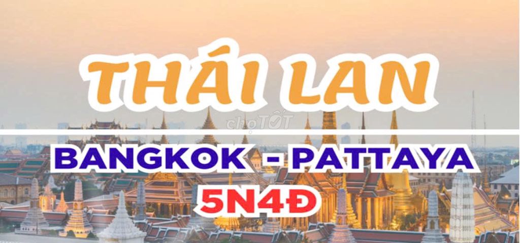 Tour Du Lịch THÁI LAN (5N4Đ) - Khách sạn 4-5 sao. Du lịch tại Quận Gò Vấp Tp Hồ Chí Minh được đăng bởi Lưu Hoàng Vinh hình 1