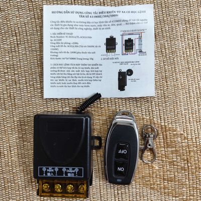 Công tắc điều khiển từ xa DC 12-72 volt. Mua bán Nội thất, đồ gia dụng khác tại Quận 3 Tp Hồ Chí Minh được đăng bởi Ngô Hữu Nam