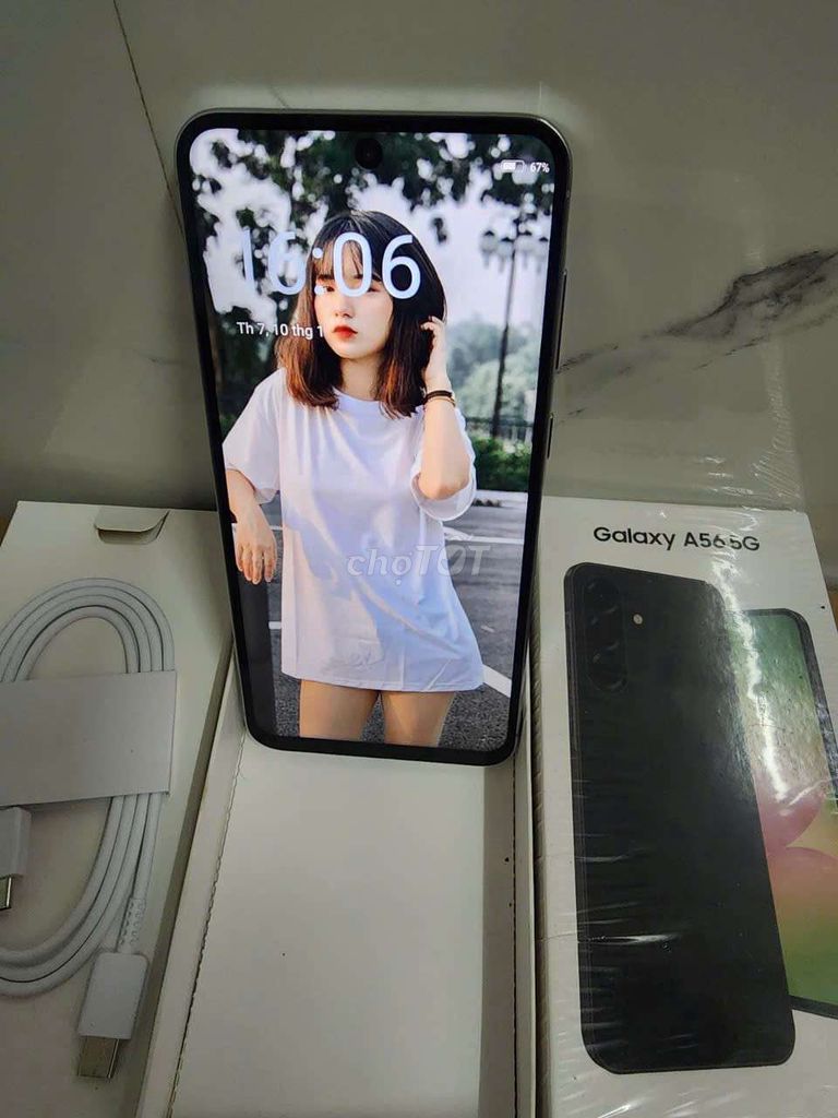 Samsung Galaxy A56b 5G 256GB Trắng. Mua bán Điện thoại tại Thành phố Thái Bình Thái Bình được đăng bởi điện thoại tốt giá rẻ hình 1