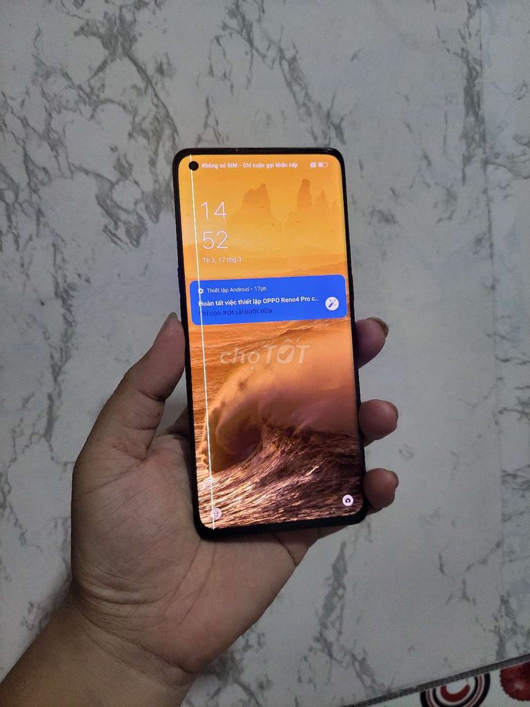 Oppo Reno4 Pro 8 256GB đen soc nhe full 999