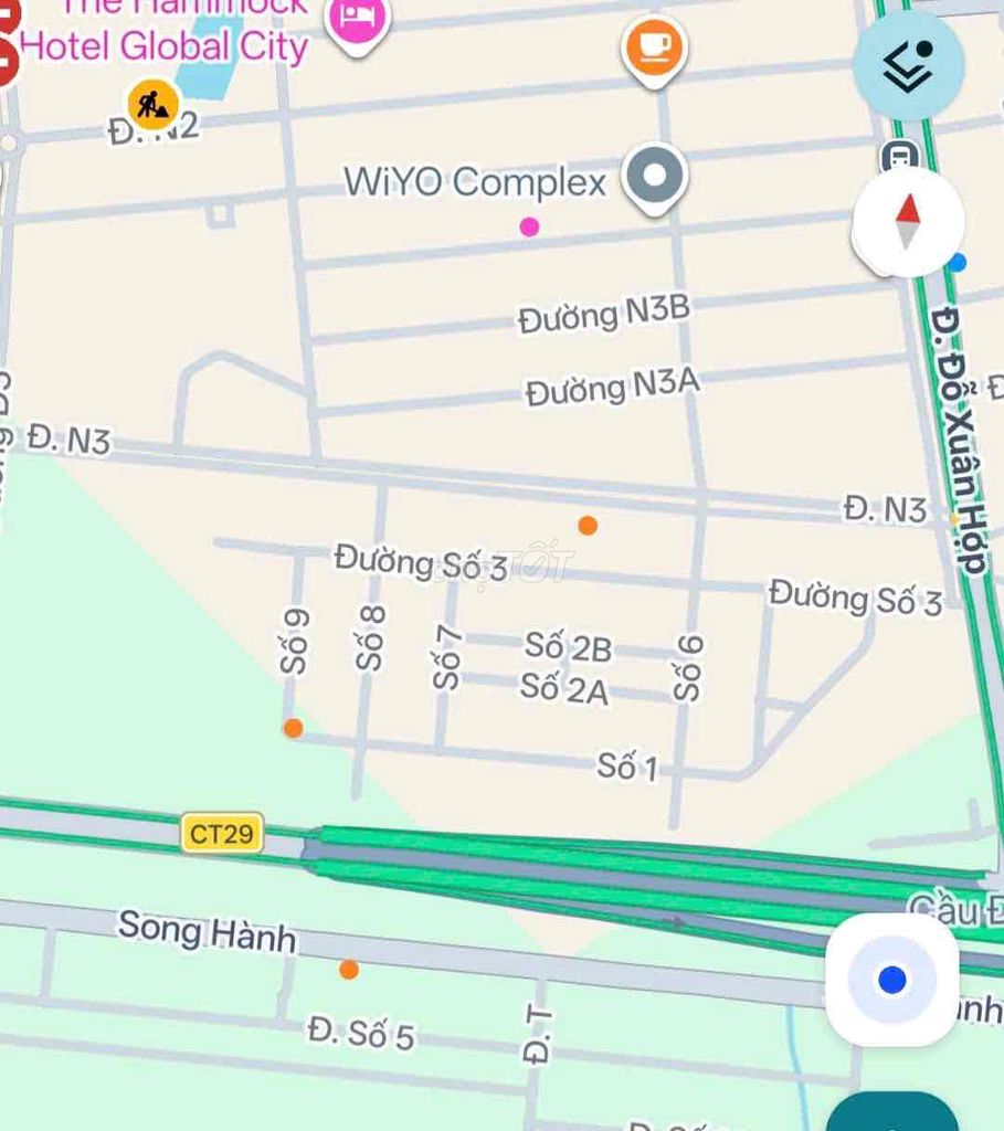 Văn phòng cho thuê đường số 8 An Phú, cạnh Global City – 25 triệu/thán