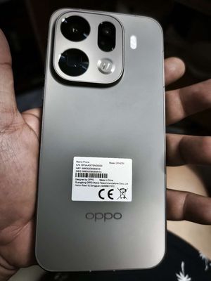 Oppo Find X9 Pro 512GB Xám + Lens Như mới