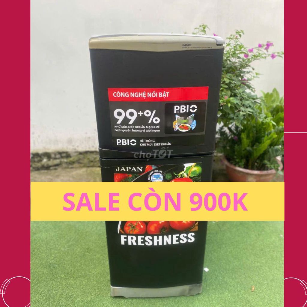 SALE ! SALE OFF!🔰 SANYO 140L GIÁ CHỈ 900K🔰 LẠNH OK. Mua bán Tủ lạnh tại Quận Tân Phú Tp Hồ Chí Minh được đăng bởi Nam Tiến  hình 1