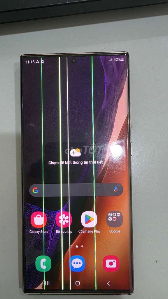 Note 20ultra VN sọc màn 256gb. Mua bán Điện thoại tại Quận Hải Châu Đà Nẵng được đăng bởi Bin hình 1