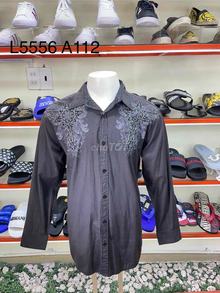 Áo sơ mi vải mềm mại road size L. Mua bán Quần áo tại Huyện Giồng Riềng Kiên Giang được đăng bởi Lâm thiên đường hàng hiệu hình 1