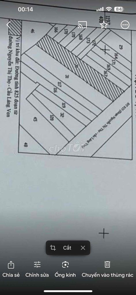 MT kinh doanh đường tỉnh 825 Thị trấn Đức Hoà