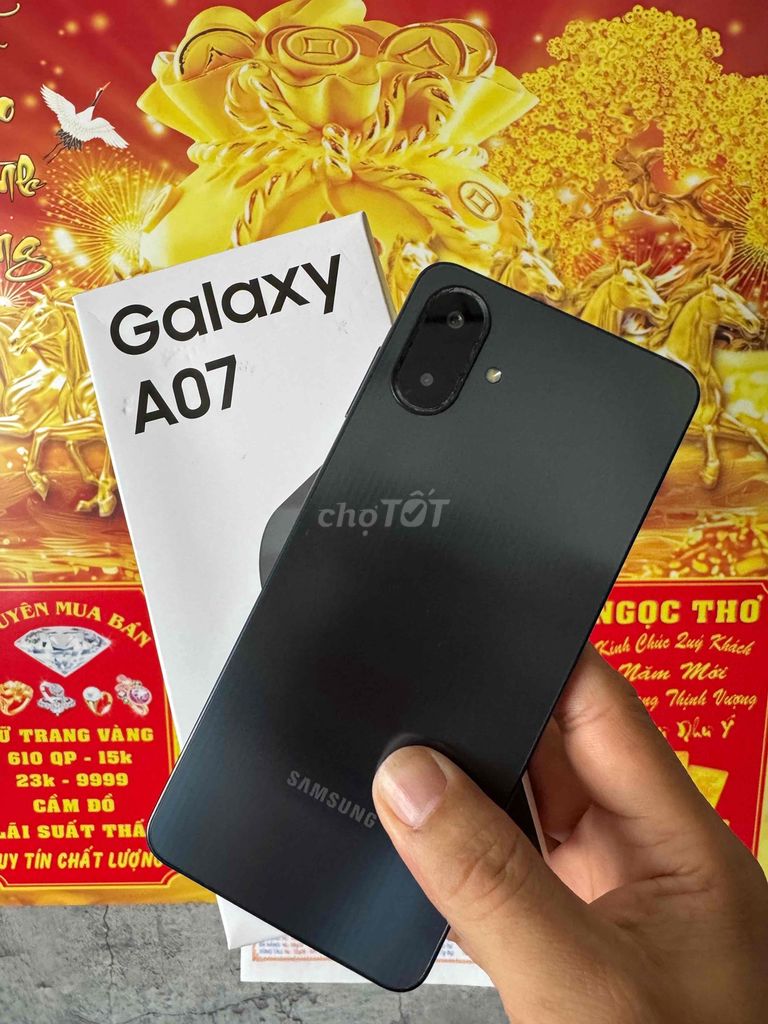Samsung Galaxy A07 64GB Đen. Mua bán Điện thoại tại Quận Ninh Kiều Cần Thơ được đăng bởi CẦM ĐỒ TRUNG HẬU   hình 1